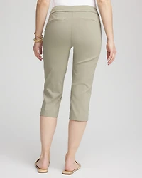 Brigitte™ Rivet Pull-On Capri Pants