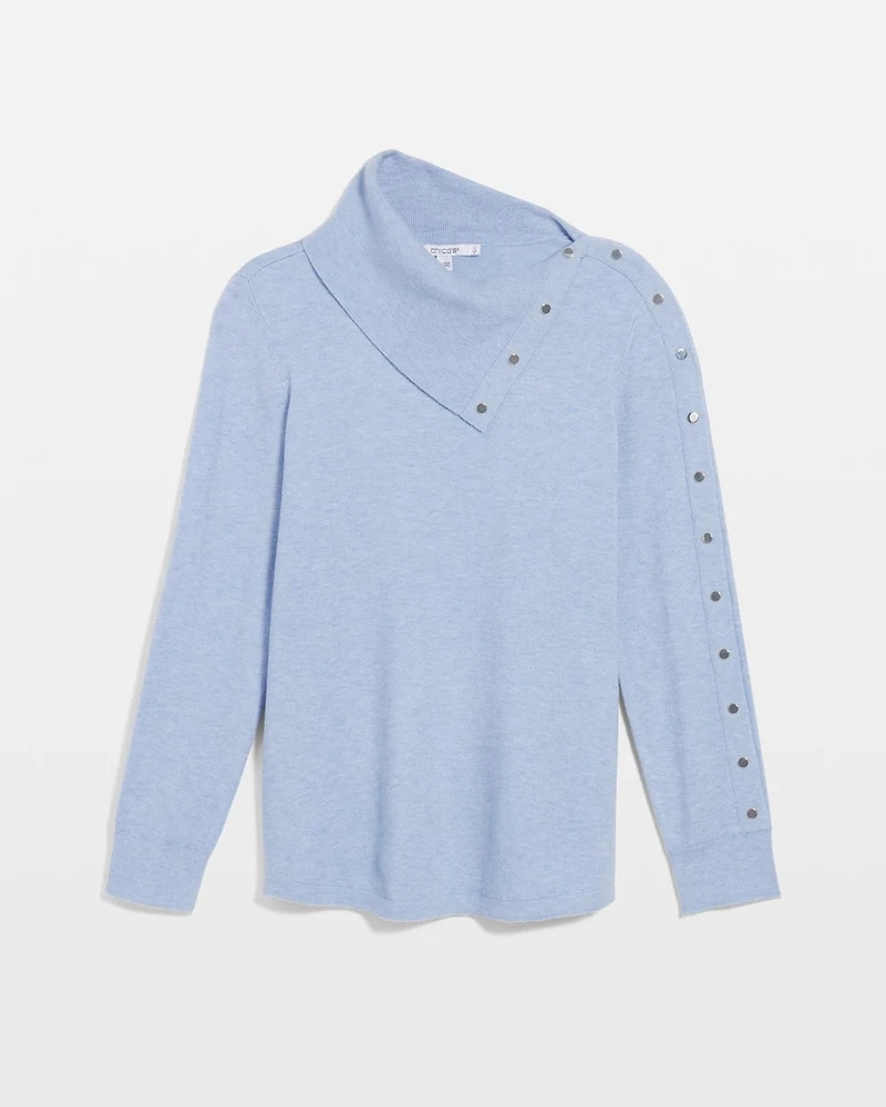 Zenergy® Luxe Envelope Neck Sweater