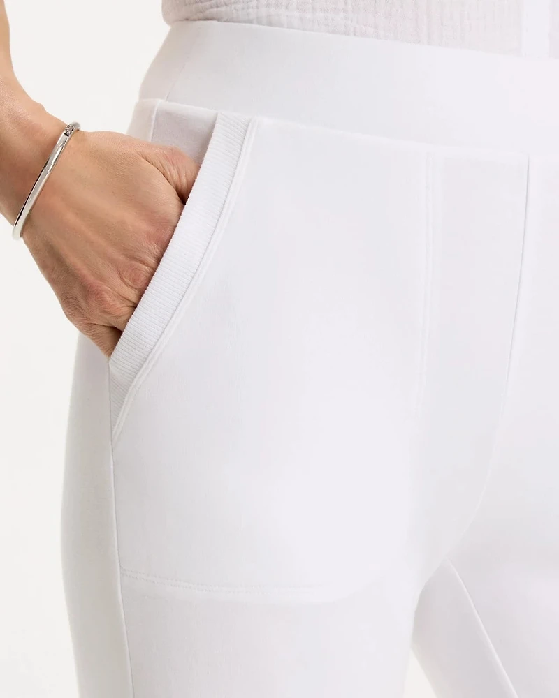 Zenergy® French Terry Cropped Pants