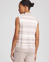 Zenergy® Luxe Cashmere-Blend Cap-sleeve Top