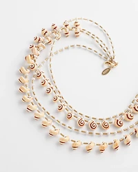 Multi-Strand Shell Necklace