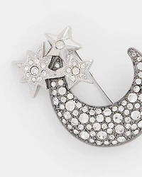 Moon Star Brooch