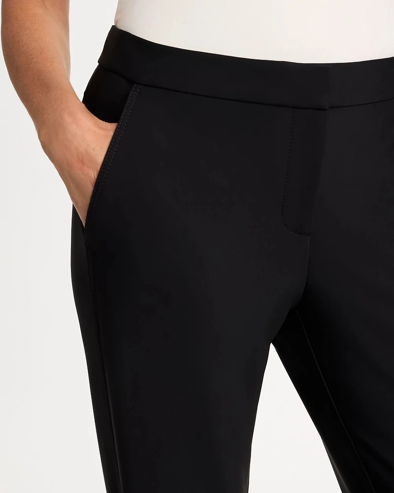 Emme Soft-Stretch Slim Ankle Pants