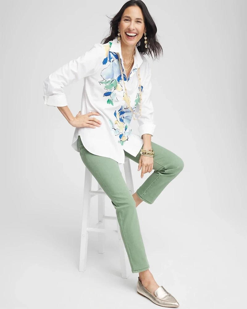 No Iron™ Floral Shirt