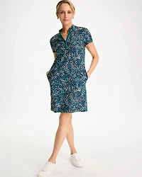 Zenergy® UPF Contrast Trim Dress