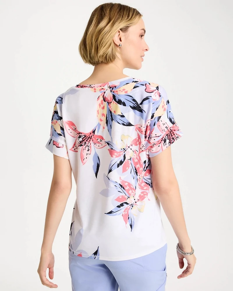 Zenergy® Lily Drop Shoulder Tee