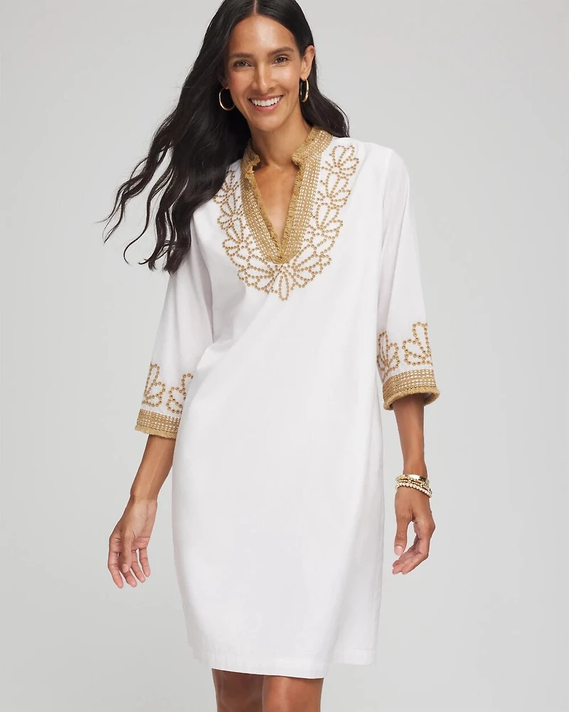 Embroidered Kurta Dress