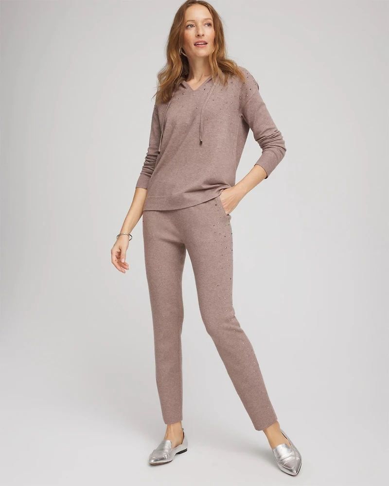 Zenergy® Luxe Rhinestone Ankle Pants