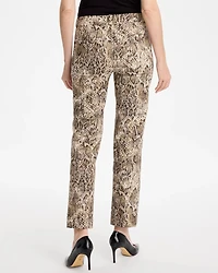 Python Animal Print Emme Slim Pants