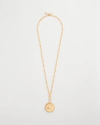 Reversible Swan Pendant Necklace