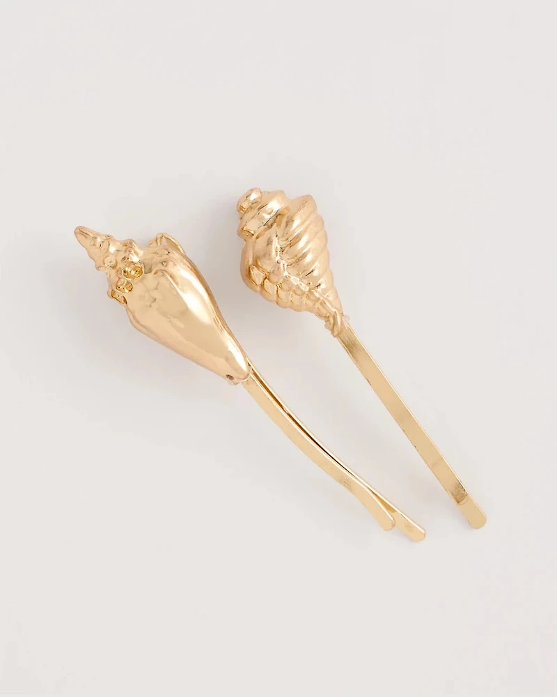 Seashell Hair Pin Set