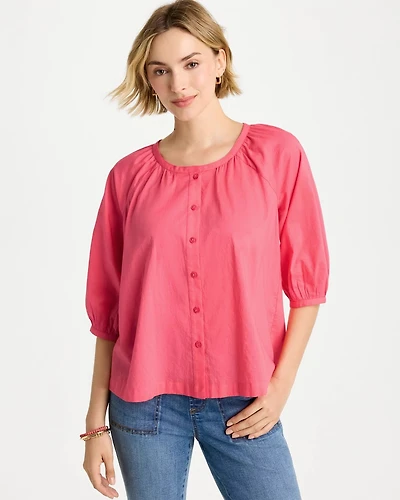 Cotton Voile Blouse