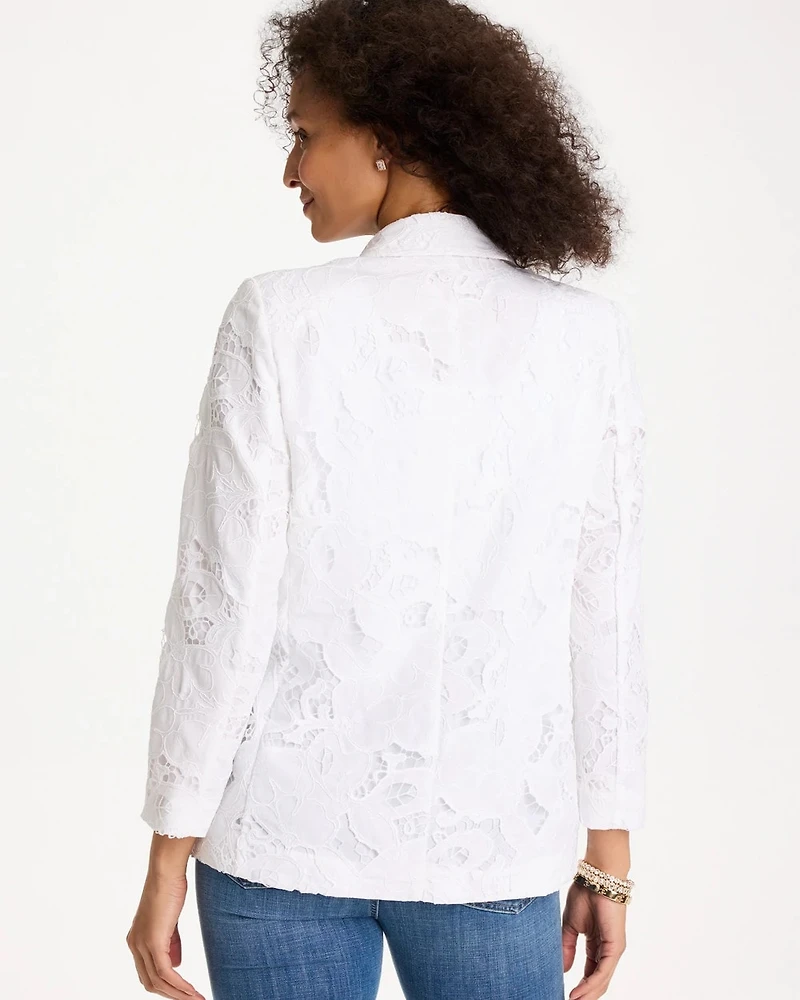 Classic Lace Blazer