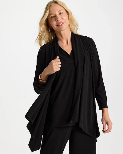 Travelers™ Knit Drape Cardigan