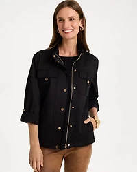 Soft-Stretch Utility Jacket