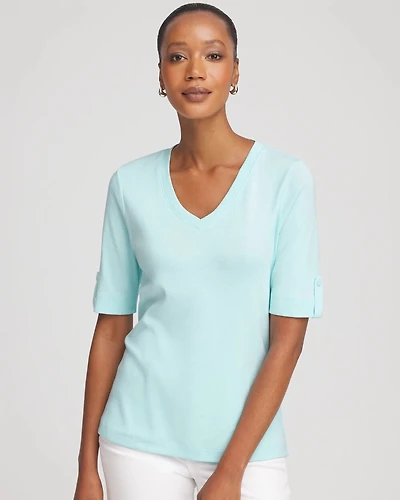 Everyday V-Neck Pima Tee
