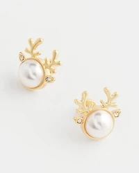 Reindeer Stud Earrings