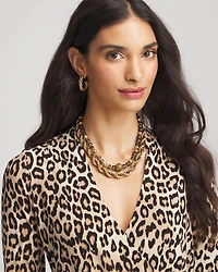 Convertible Short Beaded Necklace