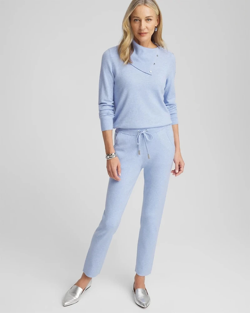 Zenergy® Luxe Envelope Neck Sweater