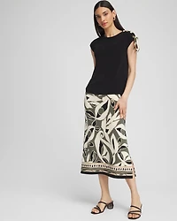 Travelers™ Paisley Midi Skirt