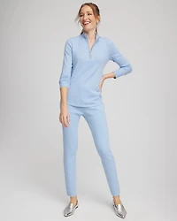 Zenergy® Luxe Half-Zip Pullover Top