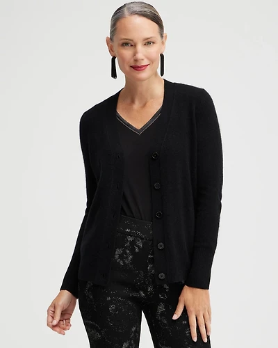 Cashmere Cardigan Sweater