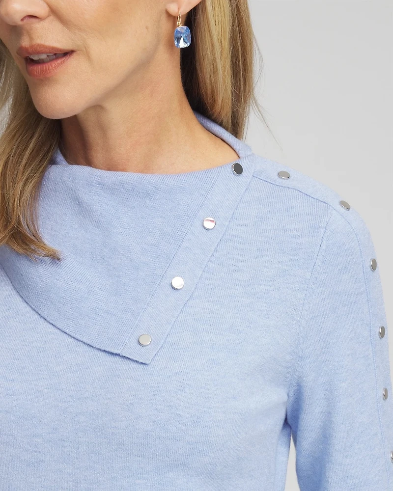 Zenergy® Luxe Envelope Neck Sweater