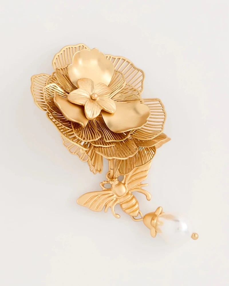 Filigree Flower Earrings