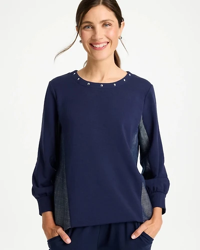 Zenergy® French Terry Pullover