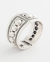 Silvertone Cuff Bracelet