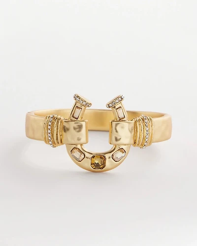 Golden Equestrian Bracelet