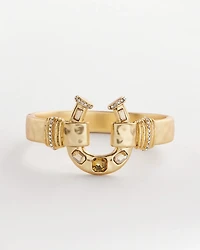 Golden Equestrian Bracelet