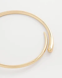 Gold Hinge Collar Necklace