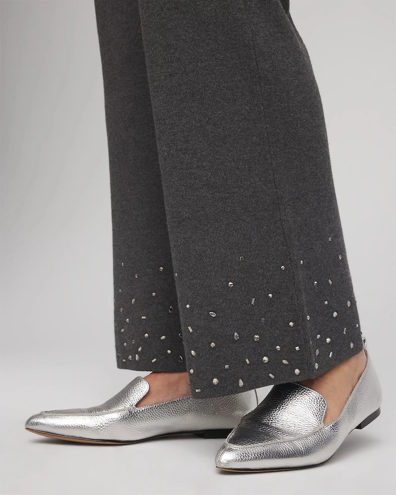 Travelers™ Embellished Straight-Leg Pants