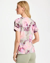 Zenergy® Blooms Drop Shoulder Tee