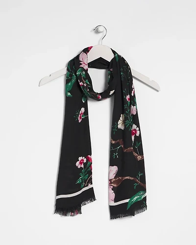 Kyoto Bloom Oblong Scarf