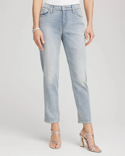 Girlfriend Slim Cropped Jeans
