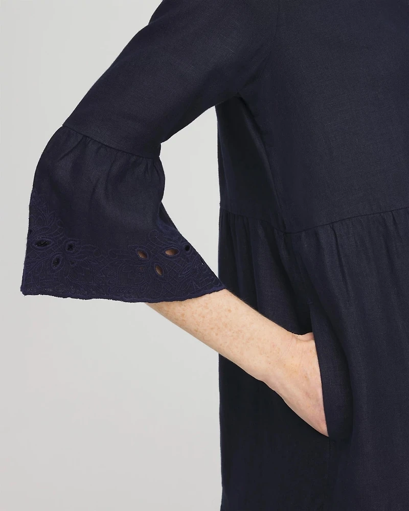 Linen Embroidered Sundress