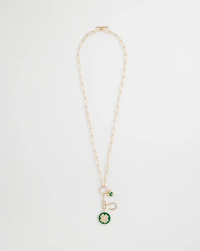 Lucky Charm Twice As Nice Necklace