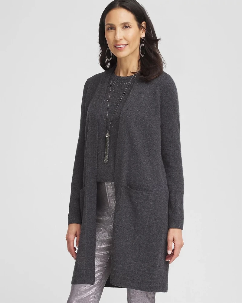 Cashmere Duster Cardigan