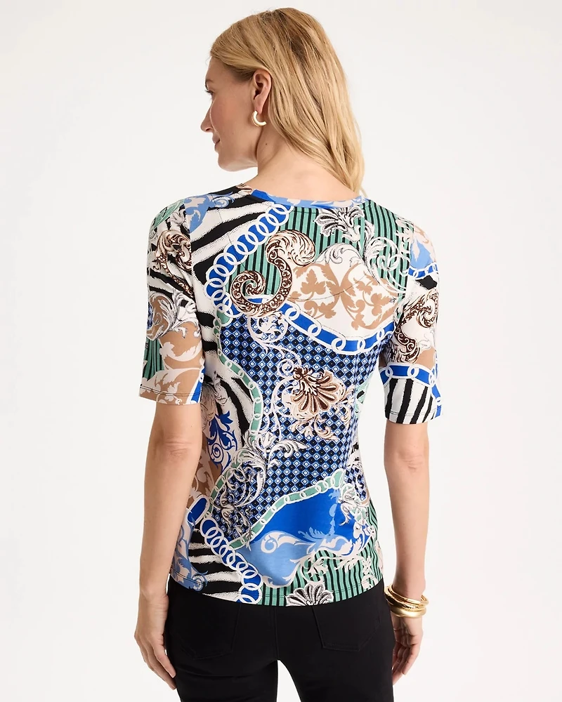 Touch of Cool™ Status Elbow Sleeve Tee
