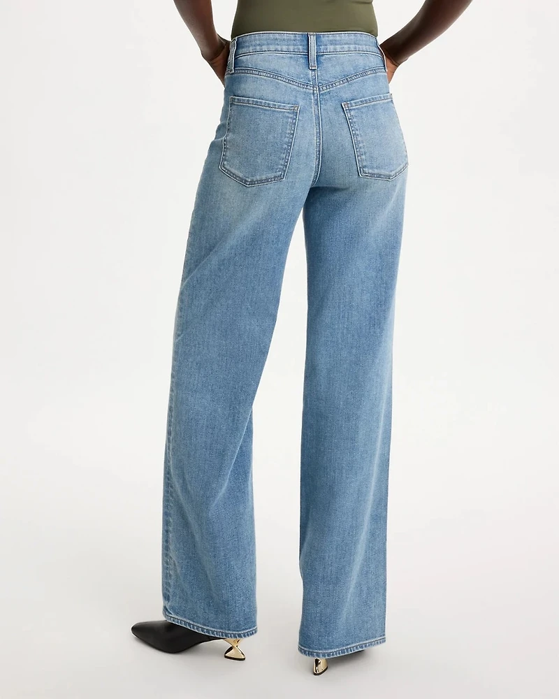 High-Rise Wide-Leg Jeans