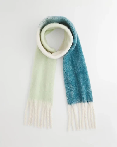 Cozy Ombre Oblong Scarf