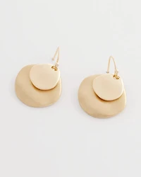 Gold Drop Earrings