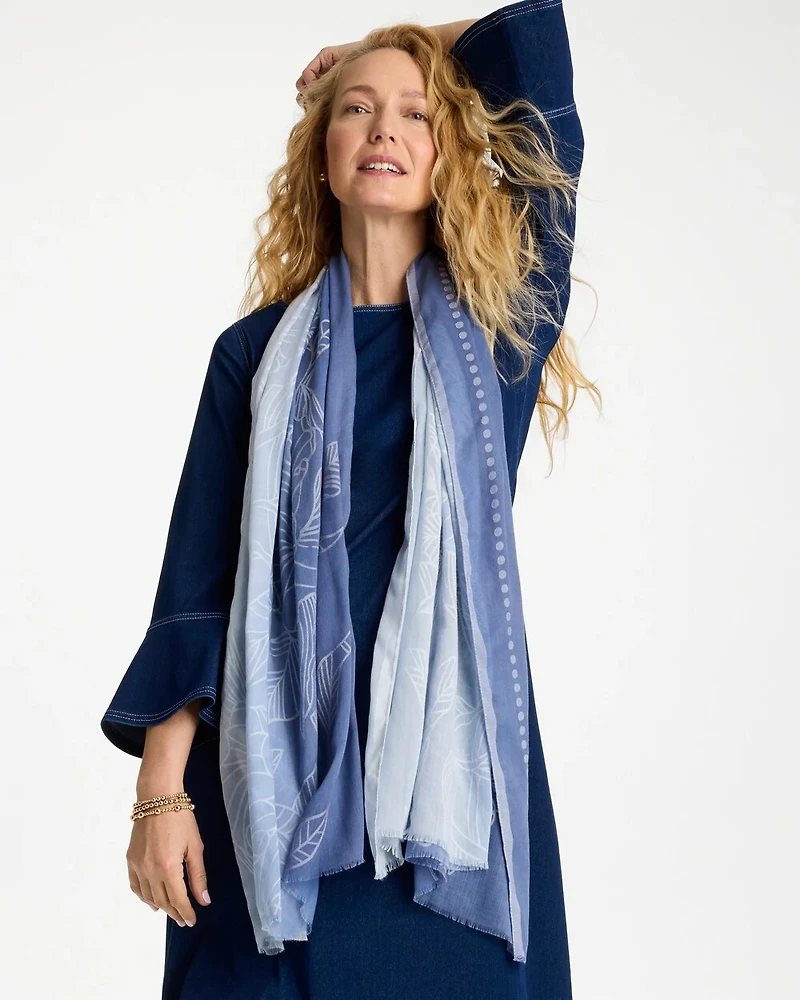 Ombre Oblong Scarf