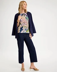 Touch of Cool™ Paisley Elbow Sleeve Tee