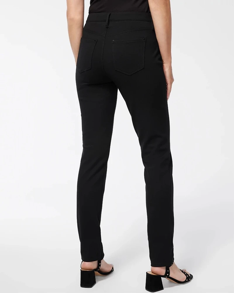 Ponte 5-Pocket Slim Pants