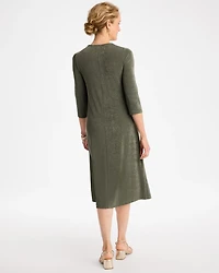 Travelers™ Hardware 3/4 Sleeve Dress