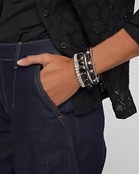 Barrel Bead Stretch Bracelet