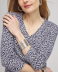 Dots Pima 3/4 Sleeve Everyday Tee